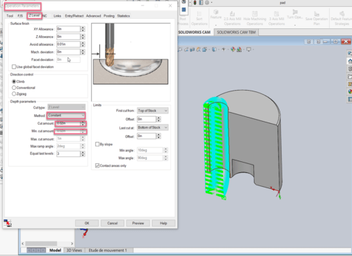 How To Fix A Toolpath With Solidworks Cam? 