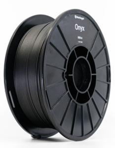 Spool of Markforged Onyx 3D printing filament