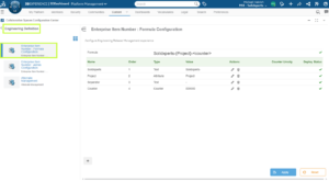 Enterprise Item Number in the DEXPERIENCE platform