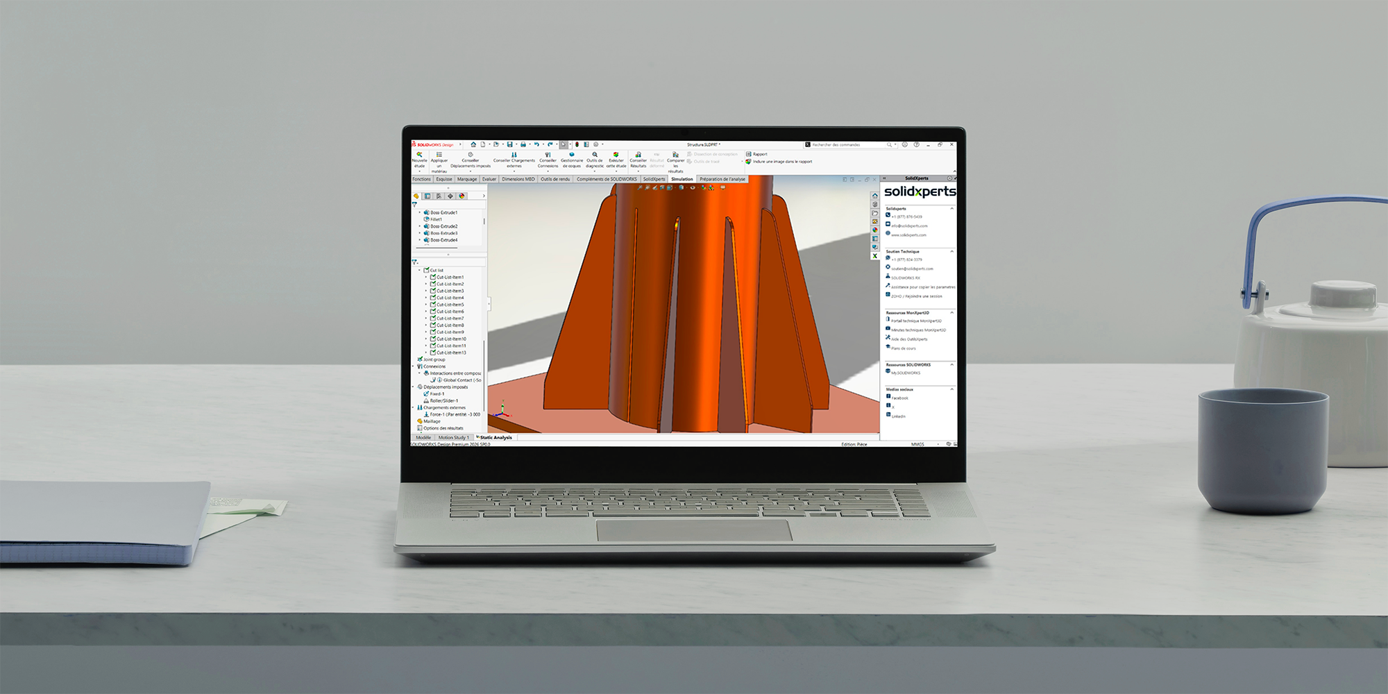 How to Define Bonded Interactions in SOLIDWORKS Simulation: A Practical Case Study