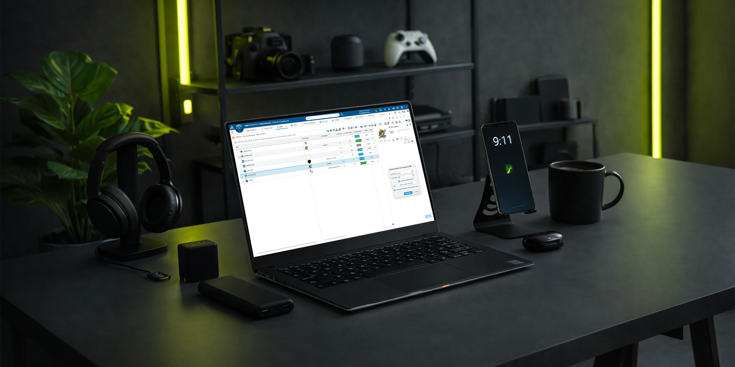 Exporting Derived Outputs from the 3DEXPERIENCE Platform