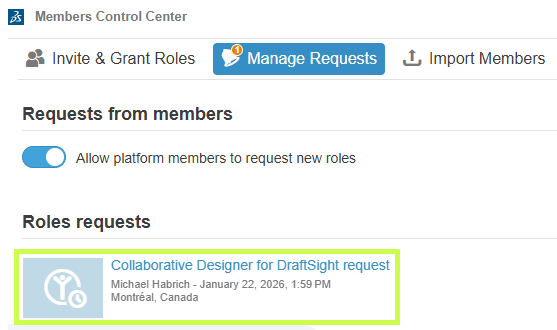 Ajout de membres à un groupe 3DEXPERIENCE
