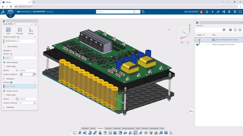 Overview of SOLIDWORKS Design and Onshape showing differences in workflow and collaboration features.