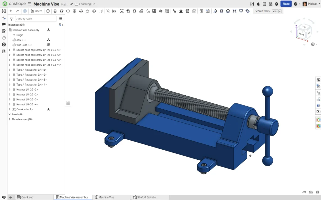 Side-by-side comparison of SOLIDWORKS and Onshape highlighting key features for engineering teams.